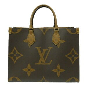 Louis Vuitton the Bag Giant Monogram Brown Reverse Tote On Go